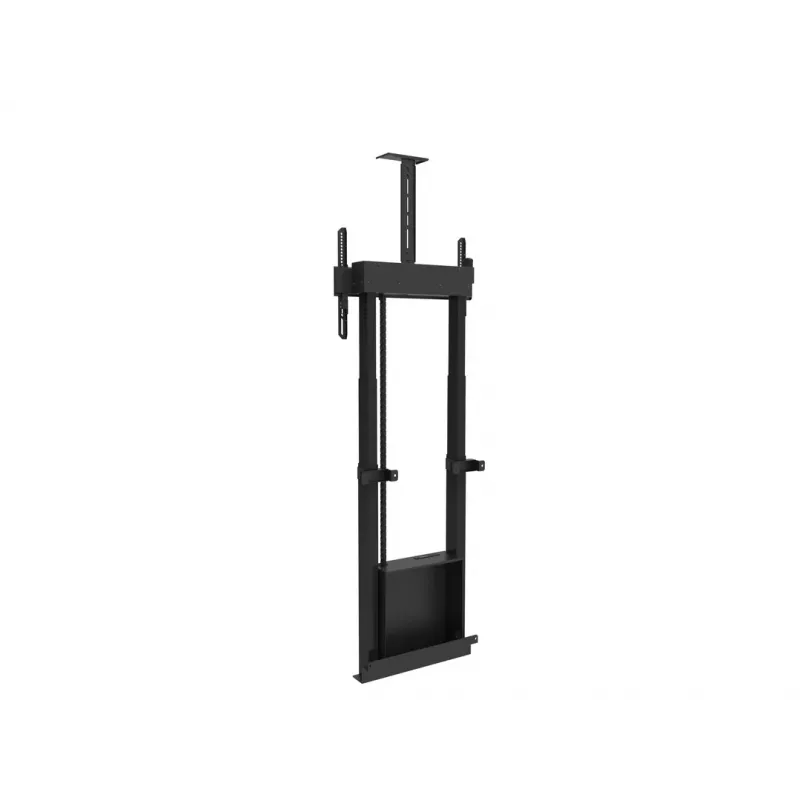Multibrackets M suporte de chão motorizado 120 kg preto incl. prateleira para câmara