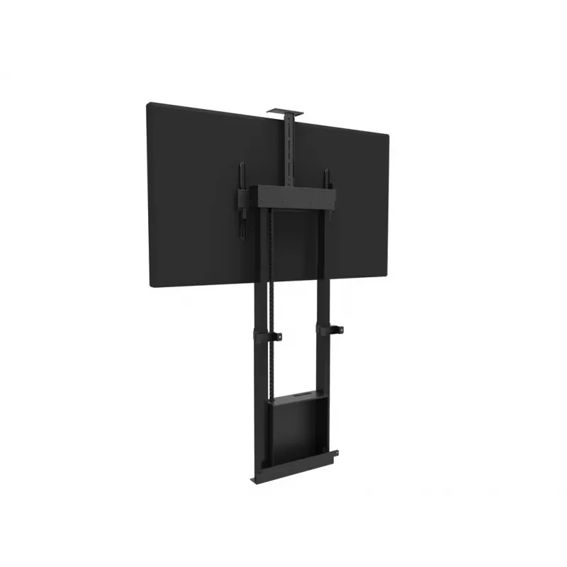 Multibrackets M suporte de chão motorizado 120 kg preto incl. prateleira para câmara