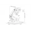 Suporte de secretária Multibrackets M Deskstand Touch Basic