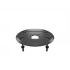 Base de passagem MULTIBRACKETS M Deskmount HD — caixa em alumínio, preto, Ø 21 cm, A 40 mm, 500 g