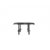 Base de passagem MULTIBRACKETS M Deskmount HD — caixa em alumínio, preto, Ø 21 cm, A 40 mm, 500 g