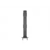 Base de passagem MULTIBRACKETS M Deskmount HD — caixa em alumínio, preto, Ø 21 cm, A 40 mm, 500 g