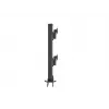Base de passagem MULTIBRACKETS M Deskmount HD — caixa em alumínio, preto, Ø 21 cm, A 40 mm, 500 g