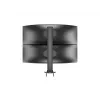 Base de passagem MULTIBRACKETS M Deskmount HD — caixa em alumínio, preto, Ø 21 cm, A 40 mm, 500 g