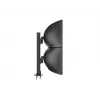 Base de passagem MULTIBRACKETS M Deskmount HD — caixa em alumínio, preto, Ø 21 cm, A 40 mm, 500 g
