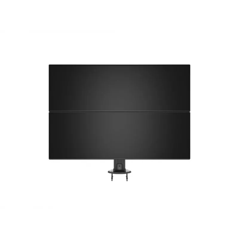 Base de passagem MULTIBRACKETS M Deskmount HD — caixa em alumínio, preto, Ø 21 cm, A 40 mm, 500 g