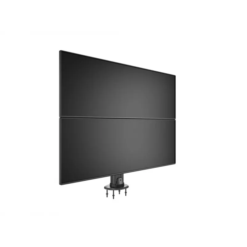 Base de passagem MULTIBRACKETS M Deskmount HD — caixa em alumínio, preto, Ø 21 cm, A 40 mm, 500 g
