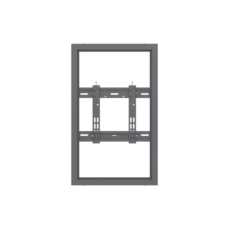 Multibrackets M Pro Series caixa 32 polegadas montagem em parede pequena preto aço horizontal/vertical