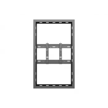 Multibrackets M Pro Series caixa 43 polegadas pequena preto aço horizontal/vertical