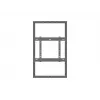 Multibrackets M Pro Series caixa 50 polegadas parede média preto aço horizontal/vertical