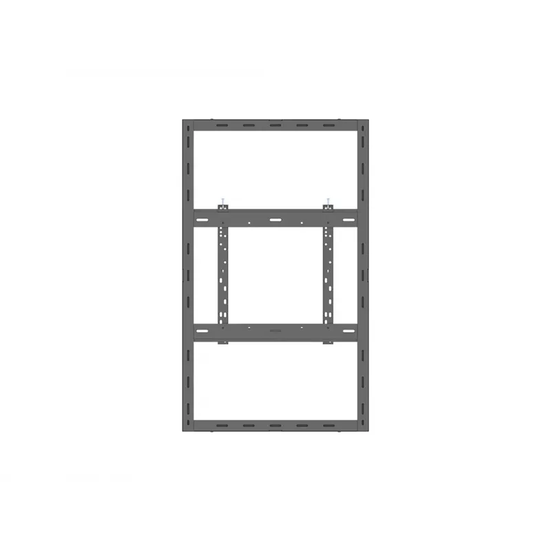 Multibrackets M Pro Series caixa 50 polegadas parede média preto aço horizontal/vertical