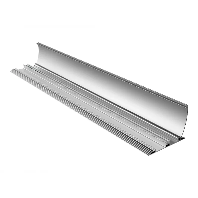 Multibrackets M cobertura de cabos chão alumínio – 139 mm L – 750 mm C