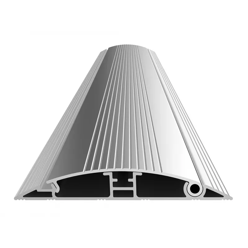 Multibrackets M calha de cabos chão alumínio – 139 mm L – 1100 mm C