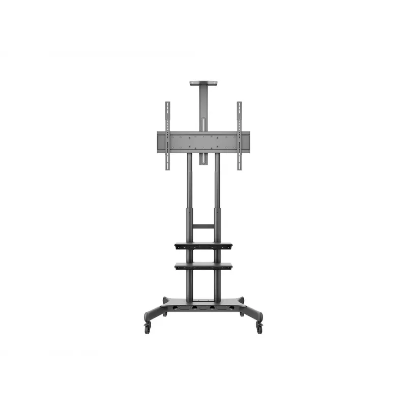 Suporte de chão para ecrãs MULTIBRACKETS M Public Basic 180 Plus — suporta 55 polegadas–80 polegadas, máx. 90 kg, VESA 200x200–600x400, preto