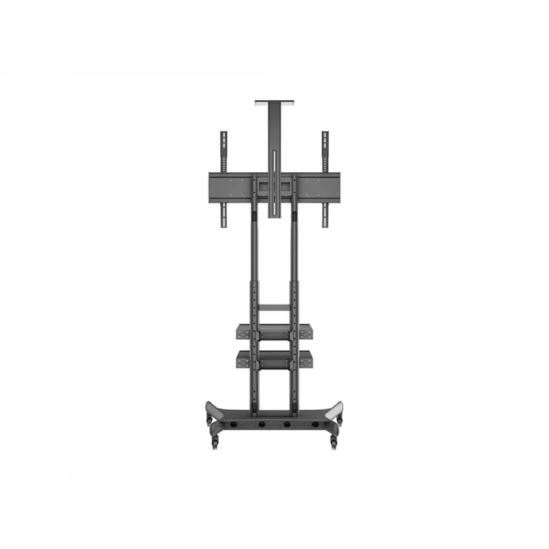 Suporte de chão para ecrãs MULTIBRACKETS M Public Basic 180 Plus — suporta 55 polegadas–80 polegadas, máx. 90 kg, VESA 200x200–600x400, preto