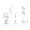 Suporte de chão para ecrãs MULTIBRACKETS M Public Basic 180 Plus — suporta 55 polegadas–80 polegadas, máx. 90 kg, VESA 200x200–600x400, preto