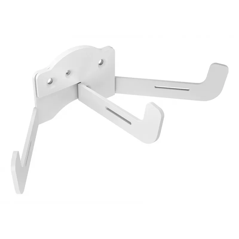 Gestão de cabos de parede Multibrackets M aço branco — para organização de cabos