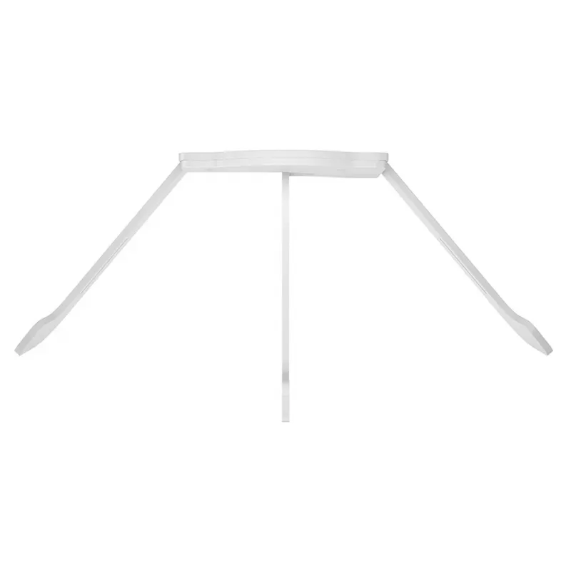 Gestão de cabos de parede Multibrackets M aço branco — para organização de cabos