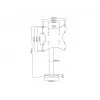 Multibrackets M VESA Bolt Down suporte de TV Turn 200 MAX 30 kg 23-43 polegadas