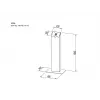 Multibrackets M Pro Series quiosque preto 15-32 polegadas 20 kg de capacidade
