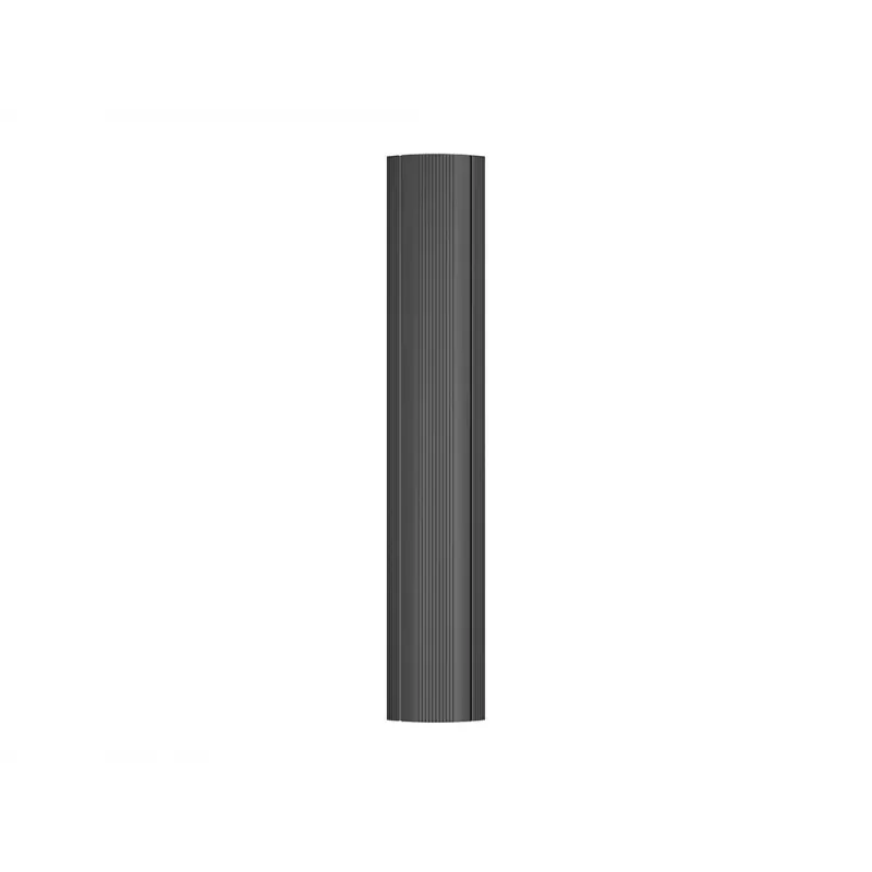 Multibrackets M proteção de cabos para chão preto – 139 mm L – 750 mm C
