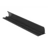 Multibrackets M proteção de cabos para chão preto – 139 mm L – 750 mm C