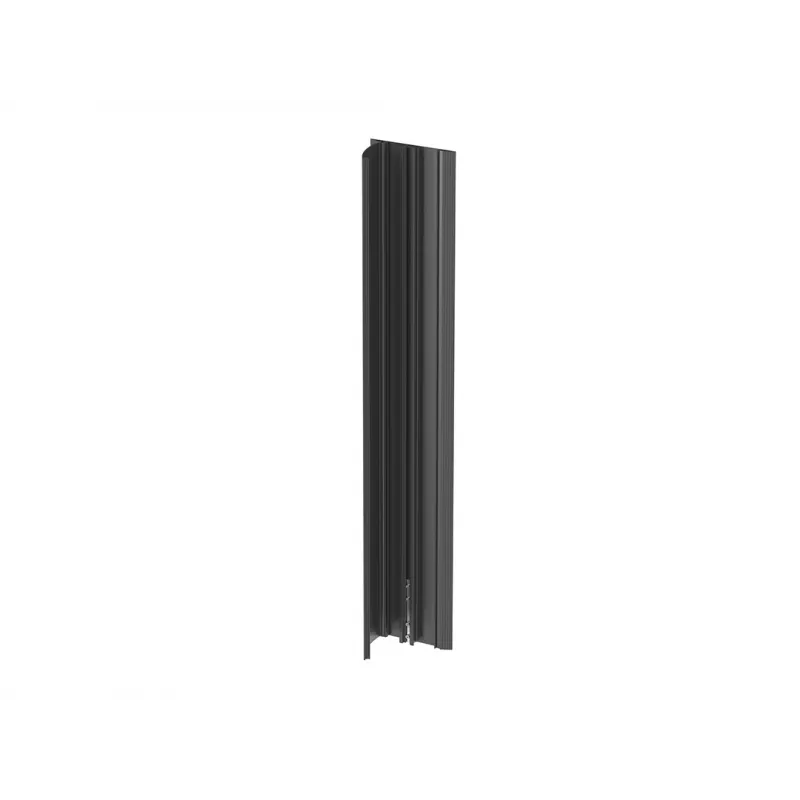 Multibrackets M proteção de cabos para chão preto – 139 mm L – 750 mm C