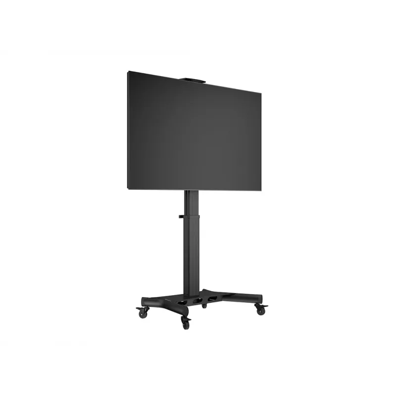 Multibrackets M suporte de chão público motorizado coluna única 170 HD 60 kg de capacidade 32-75 polegadas