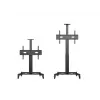 Multibrackets M suporte de chão público motorizado coluna única 170 HD 60 kg de capacidade 32-75 polegadas