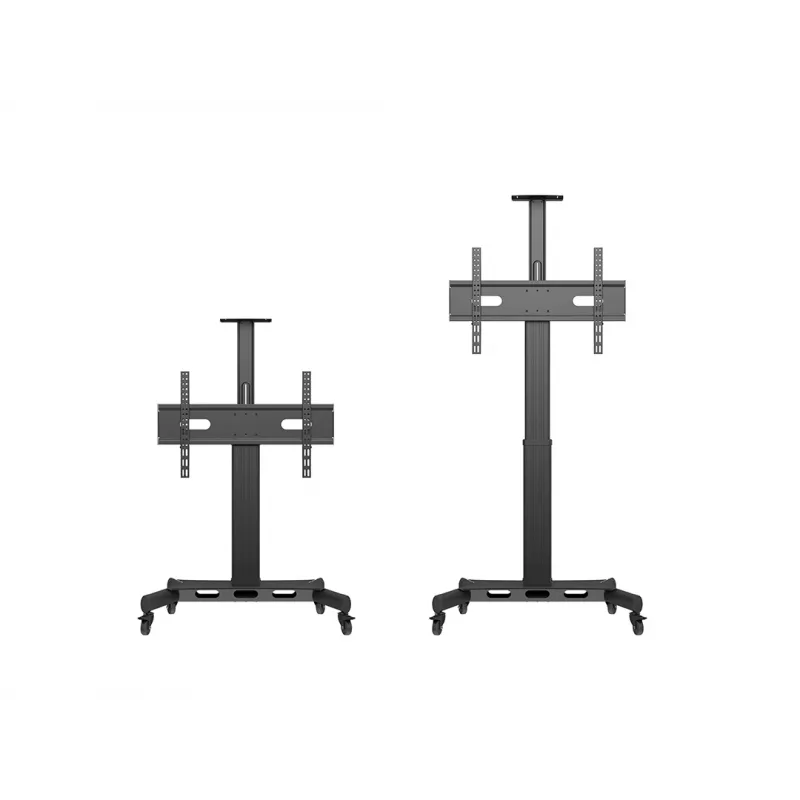 Multibrackets M suporte de chão público motorizado coluna única 170 HD 60 kg de capacidade 32-75 polegadas