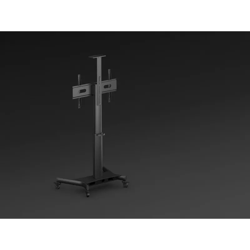 Multibrackets M suporte de chão público motorizado coluna única 170 HD 60 kg de capacidade 32-75 polegadas