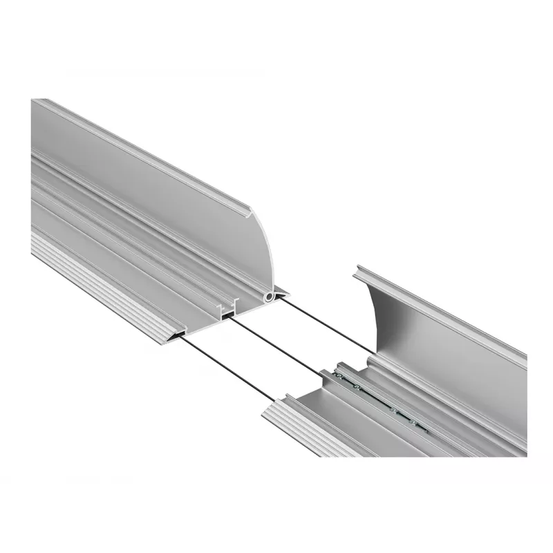 Proteção de chão para cabos Multibrackets M Cable Cover alumínio 139 mm L 2200 mm