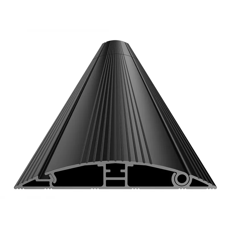Proteção de cabos para chão Multibrackets M Cable Cover Floor preto 139 mm L 2200 mm C