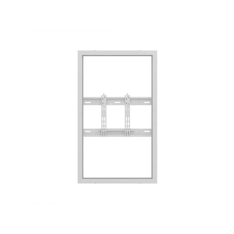 Multibrackets M Pro Series caixa 43 polegadas parede fina Small branco aço horizontal/vertical