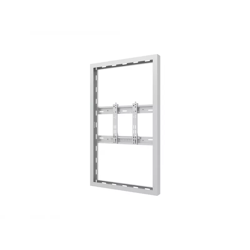 Multibrackets M Pro Series caixa 43 polegadas parede fina Small branco aço horizontal/vertical