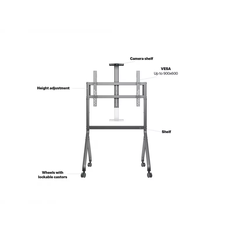 Multibrackets M Collaboration suporte de chão 55-86 polegadas capacidade máxima 90 kg