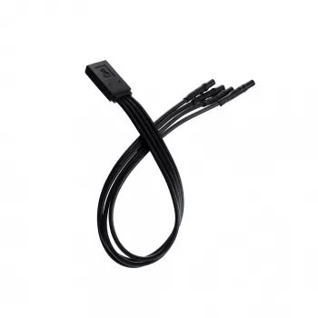 Adaptador de cabo Ochno O-SBC-200-1 preto TPE 32 g