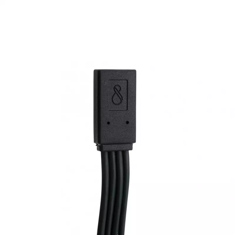 Adaptador de cabo Ochno O-SBC-200-1 preto TPE 32 g