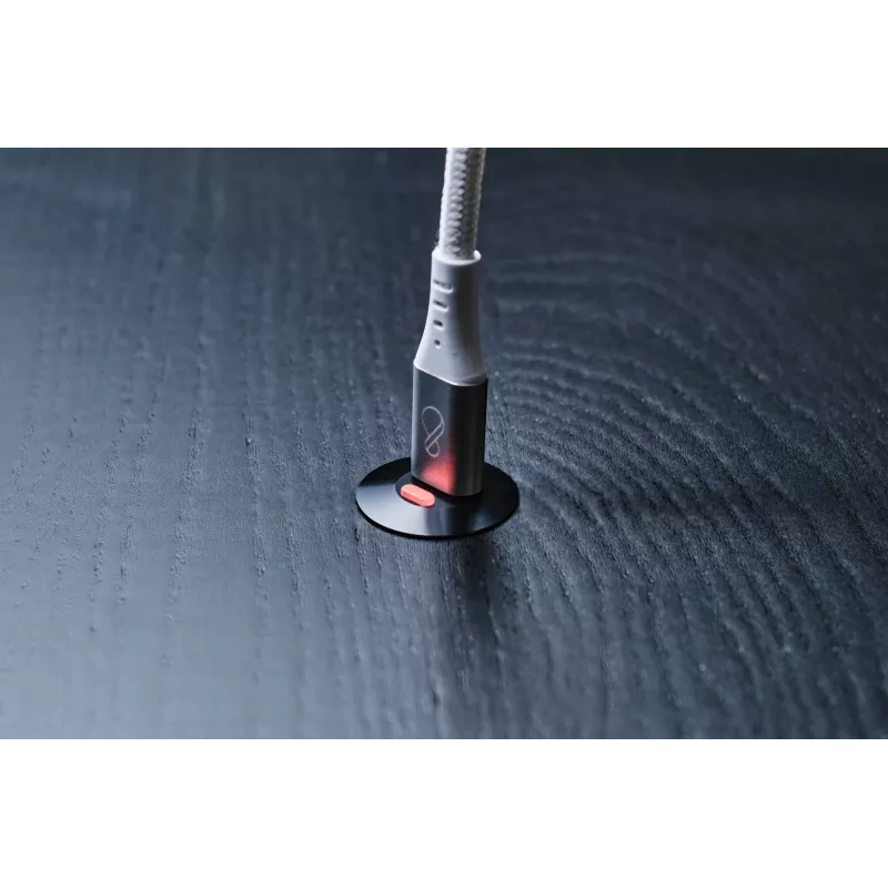 Cabo USB-C para USB-C Ochno O-USBG2-70-1 — USB 3.2 Gen 2, DP Alt Mode 1.4, macho-macho, entrançado, 0,7 m, branco