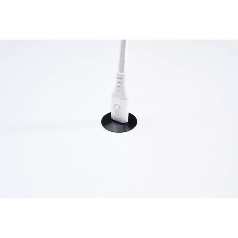 Cabo USB-C para USB-C Ochno O-USBG2-70-1 — USB 3.2 Gen 2, DP Alt Mode 1.4, macho-macho, entrançado, 0,7 m, branco