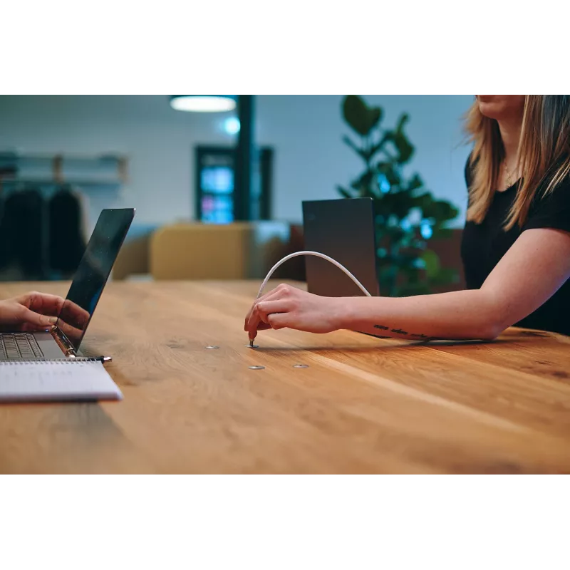 Ochno O-DO-100-2, USB C, USB 3.2 Gen 2 (3.1 Gen 2), 10000 Mbit/s, secretária integrada, secretária, macho
