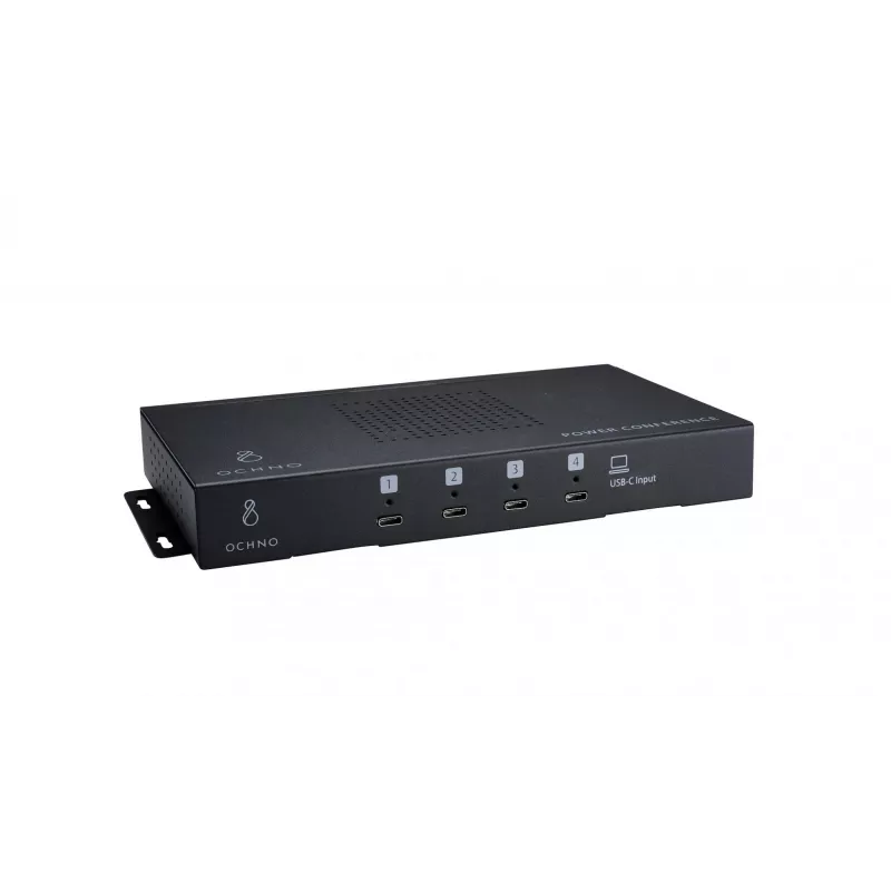 Ochno Power Conference 3 Single, com fios, USB 3.2 Gen 2 (3.1 Gen 2) Type-C, 100 W, 1.4/2.3, 10,100 Mbit/s, preto