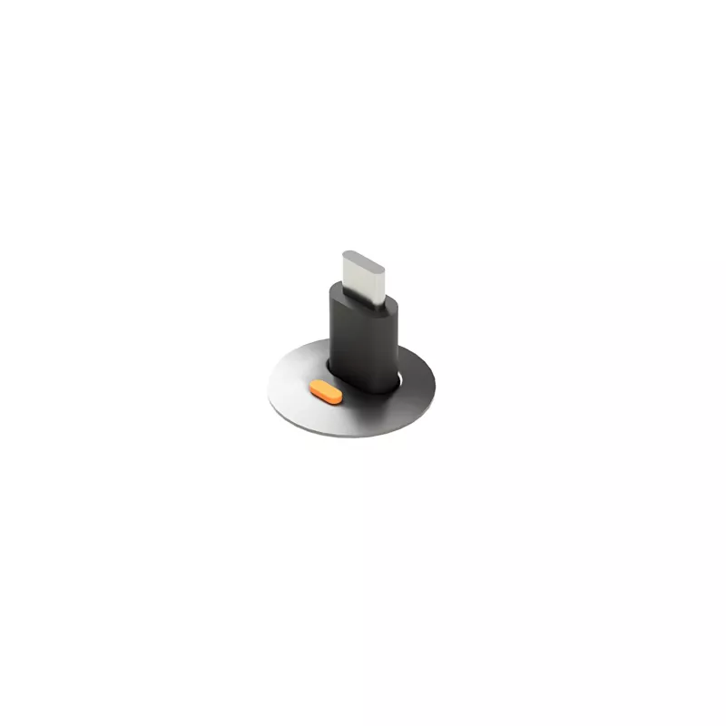 Tomada LED retrátil Ochno O-POS-LED-AL-1 — tomada LED retrátil em alumínio