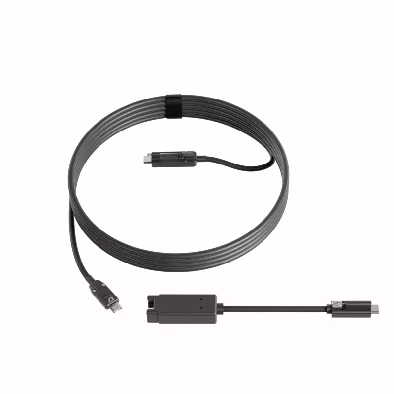 Cabo de extensão USB-C Ochno O-EC-20 — 20 m, suporte para DisplayPort 1.4 Alt Mode