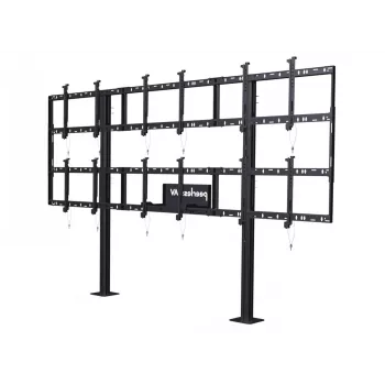 Suporte/carrinho multimédia Peerless DS-S555-3X2 preto suporte multimédia