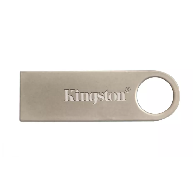 Pen drive KINGSTON DataTraveler SE9 16GB — USB Type-A 2.0, prateado, sem tampa