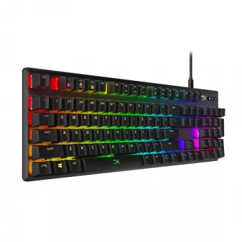 Teclado HyperX Alloy Origins Gaming USB QWERTY US-inglês preto