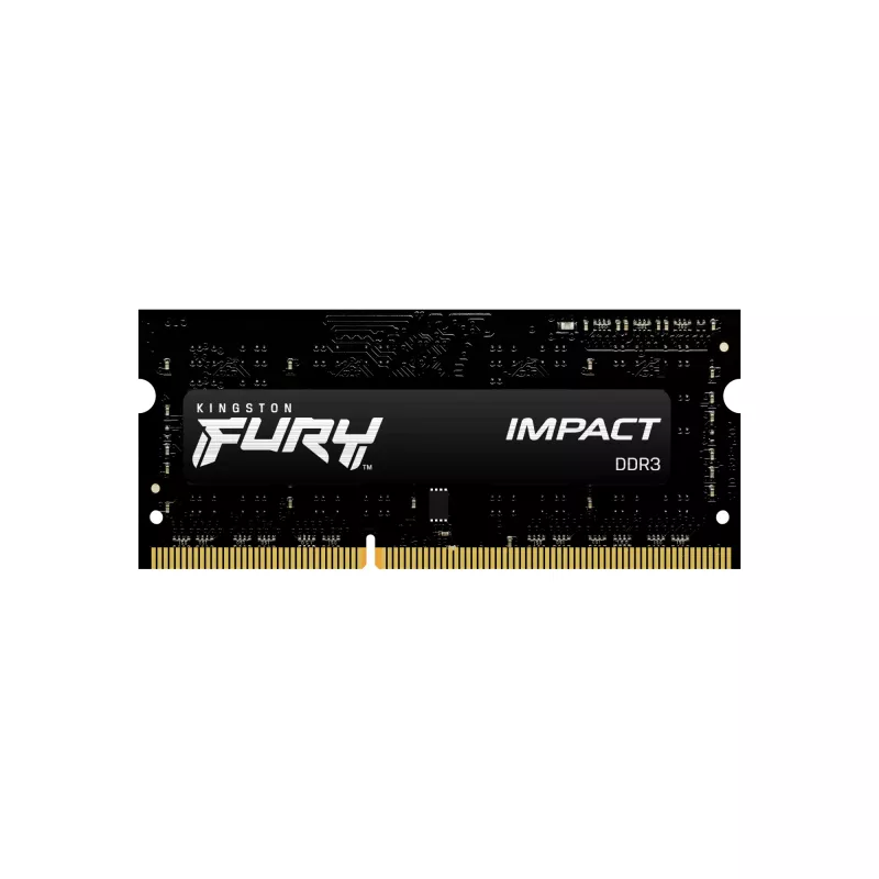 Kingston Technology FURY Impact módulo de memória 4 GB 1 x 4 GB DDR3L 204-Pin SO-DIMM