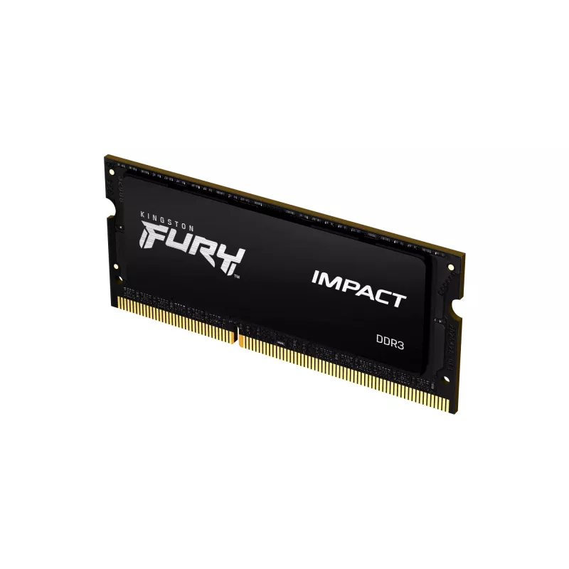 Kingston Technology FURY Impact módulo de memória 4 GB 1 x 4 GB DDR3L 204-Pin SO-DIMM