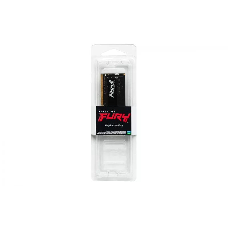 Kingston Technology FURY Impact módulo de memória 4 GB 1 x 4 GB DDR3L 204-Pin SO-DIMM